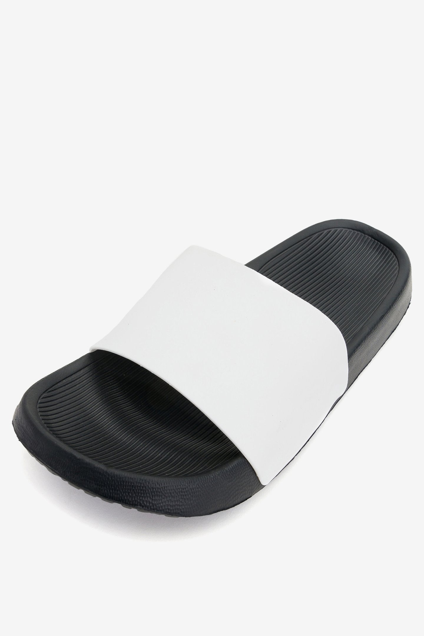 Sandalia Hombre Negro Krune Chancleta Chancleta